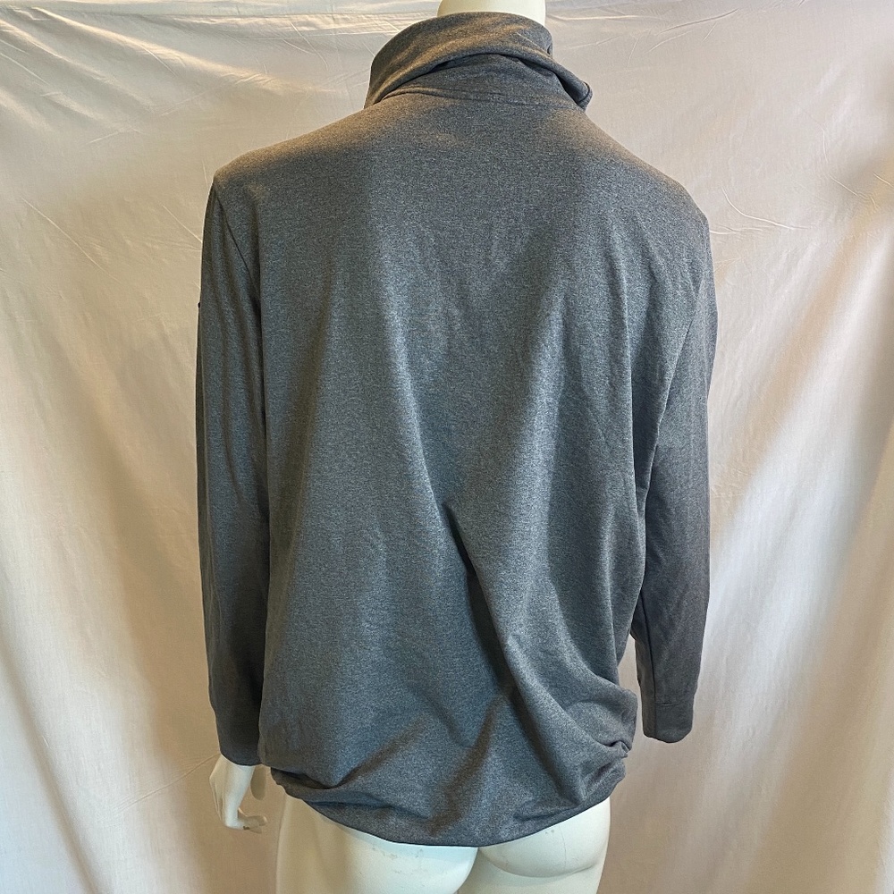 Nike Dri Fit Gray Turtleneck Sweatshirt - Size M - Picture 3 of 6